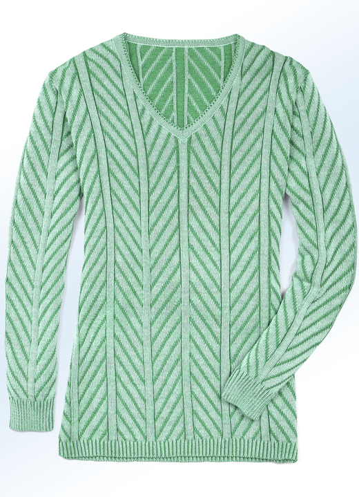Damenmode - Pullover, in Farbe PISTAZIE-GRÜN