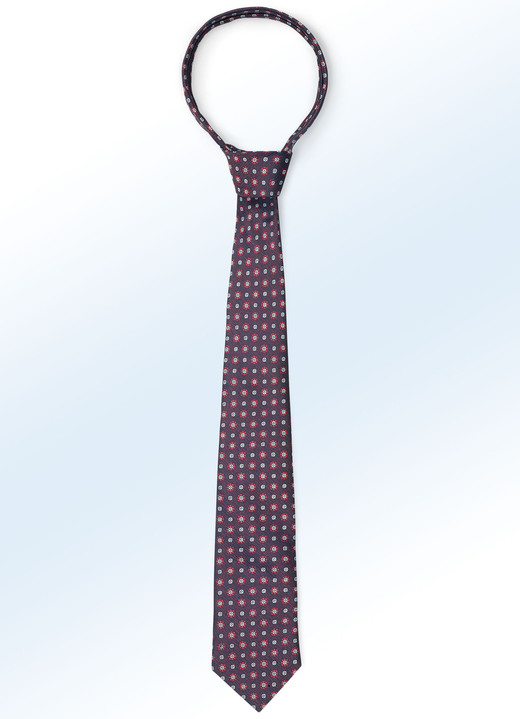 Accessoires    - Gemusterte Krawatte, in Farbe BORDEAUX