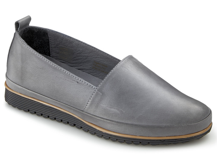 Slipper & Schnürschuhe - Slipper in bequemem Design, in Farbe GRAU Ansicht 1