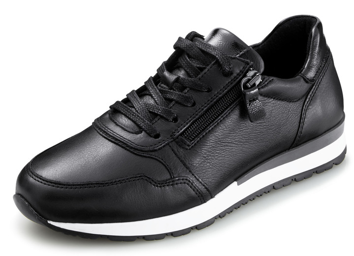 - Toosoft Sneaker aus Nappaleder, in Größe 036 bis 042, in Farbe SCHWARZ Ansicht 1