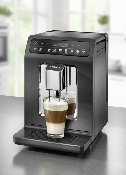 - Krups EA895N Kaffee-Vollautomat, in Farbe SCHWARZ