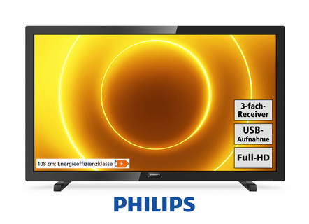 Philips Full-HD-LED-Fernseher mit Pixel Plus HD