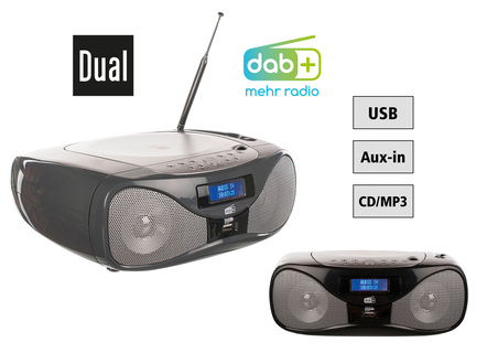 Dual DAB-P 160 Radio mit CD-Spieler