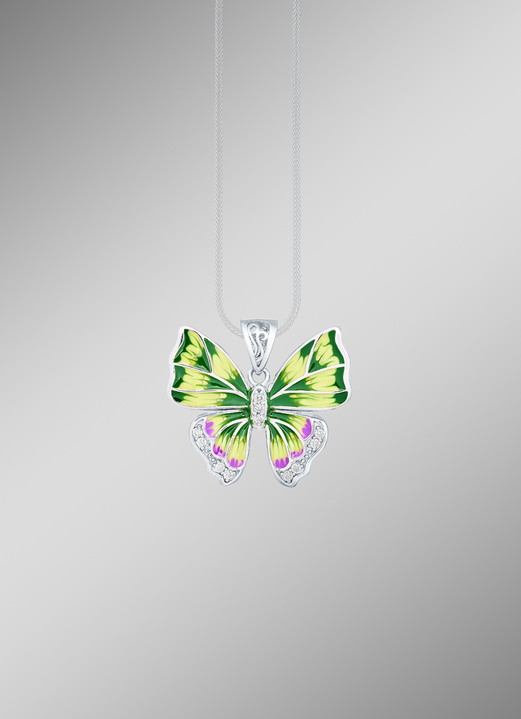 Anhänger - Wundervoller Schmetterlings-Anhänger, in Farbe  Ansicht 1