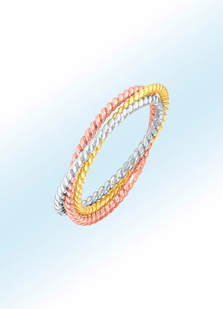 Damenring in Bicolor
