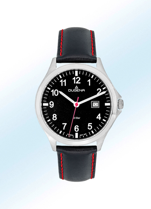 Quartzuhren - Quartz-Herrenuhr, in Farbe