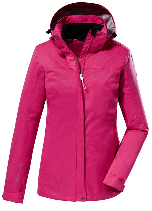 Jacken, Mäntel, Blazer - Wasser- und winddichte Damen-Funktionsjacke, in Größe 036 bis 054, in Farbe ROSÉ Ansicht 1