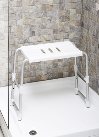 Dusch- und Badehocker mit XXL-Sitzfläche