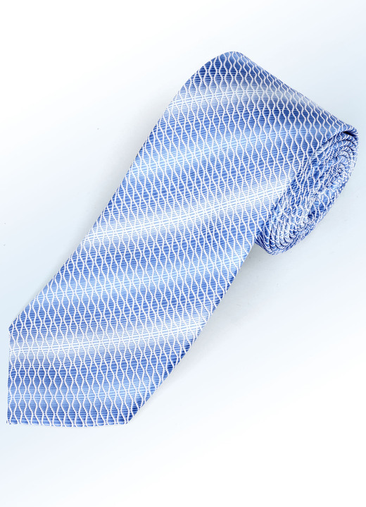 Accessoires    - Krawatte in 5 Farben, in Farbe BLEU Ansicht 1
