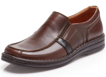 GINO GALANTE, klassische Herren-Slipper, mit herausnehmbarem Fußbett