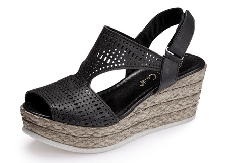 Andrea Conti Sandalette aus Nappaleder