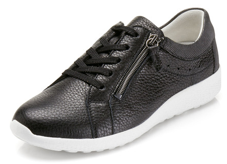 Waldläufer, bequeme Damen-Schnürschuhe, Weite K, mit herausnehmbarem Fußbett