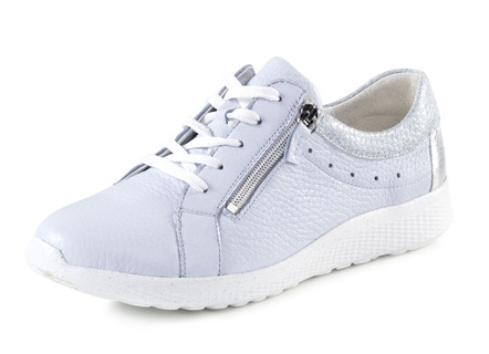 Waldläufer, bequeme Damen-Schnürschuhe, Weite K, mit herausnehmbarem Fußbett
