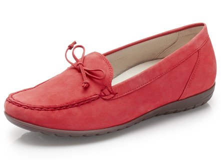 Waldläufer Slipper mit Zierschleife