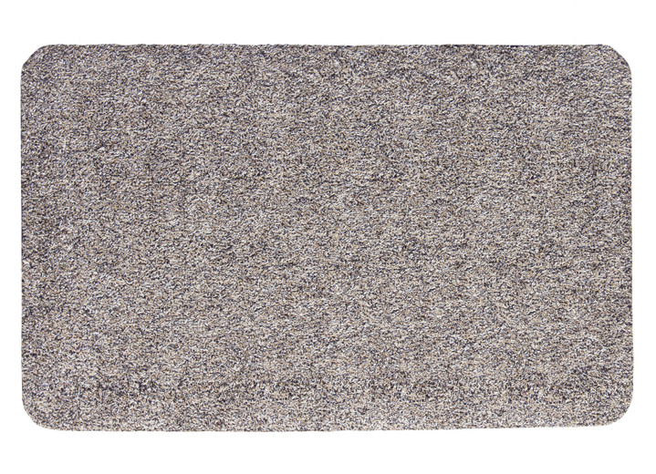Fußmatten - Waschbare Schmutzfangmatte für innen und außen, in Größe 101 (40x 60 cm) bis 120 (100x150 cm), in Farbe GRANIT Ansicht 1