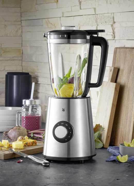 - WMF Standmixer aus Cromargan®-Edelstahl, in Farbe EDELSTAHL