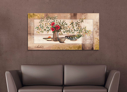 Kunstdruck mit Motivrahmen