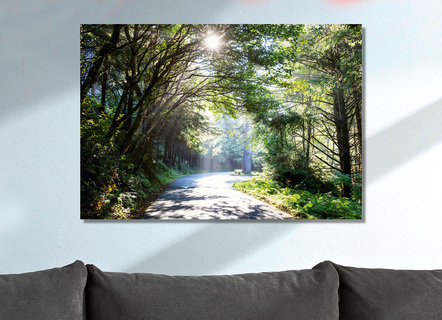 Hochwertiges Leinwandbild