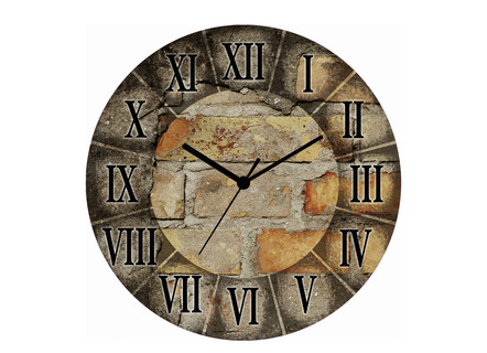 Wanduhr aus Float Glas