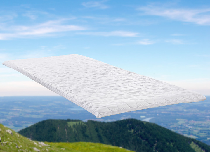 Matratzen & Bettrahmen - Komfortschaum-Topperauflage von f.a.n., in Größe 130 (80/200 cm) bis 138 (180/200 cm), in Farbe