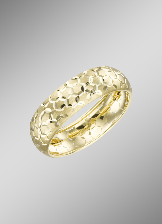 ohne Steine / mit Zirkonia - Diamantierter Damenring, in Größe 160 bis 220, in Farbe  Ansicht 1