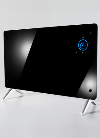 Ultraflaches Glas-Heizpanel mit LED-Display