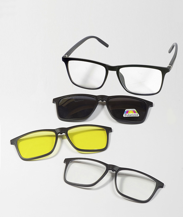 TV-Werbung - Magic Vision Brille 4-in-1, in Farbe SCHWARZ Ansicht 1