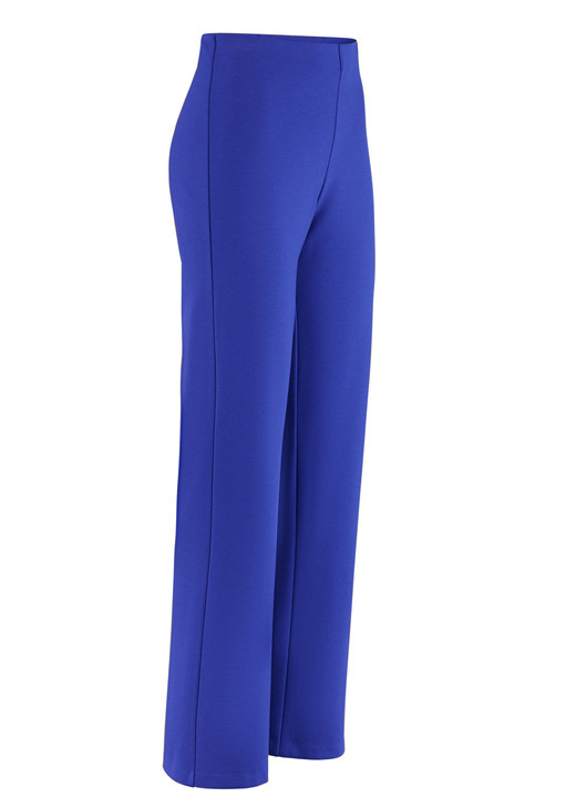 Hosen - Jerseyhose mit ausgestellter Fußweite, in Größe 018 bis 092, in Farbe ROYALBLAU Ansicht 1