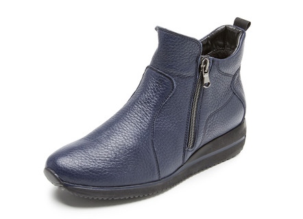 Waldläufer Stiefelette aus weichem Hirsch-Nappaleder