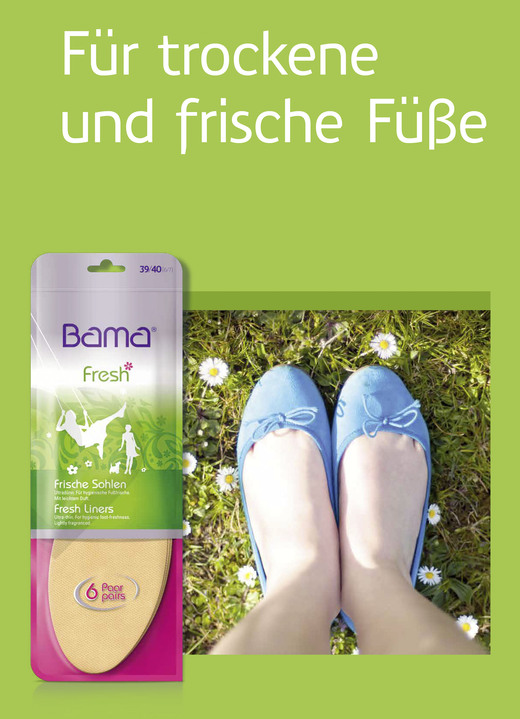 Stiefel & Stiefeletten - BAMA Fresh Einlegesohlen, in Größe 001 bis 004, in Farbe BEIGE/GRÜN Ansicht 1