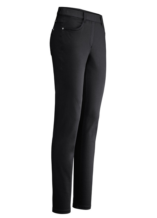 Jeans - Magic-Jeans mit hohem Stretchanteil, in Größe 017 bis 054, in Farbe SCHWARZ Ansicht 1