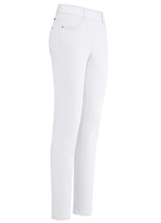 Jeans - Magic-Jeans mit hohem Stretchanteil, in Größe 017 bis 054, in Farbe WEISS Ansicht 1