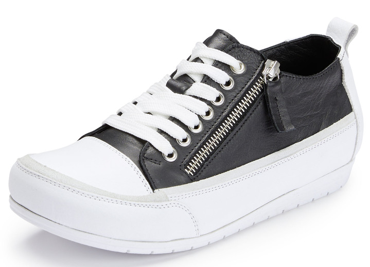- Andrea Conti Sneaker im trendigen Look, in Größe 036 bis 042, in Farbe SCHWARZ Ansicht 1