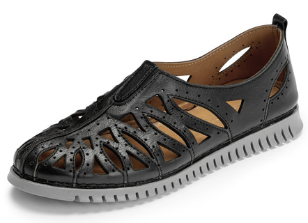 Gemini Slipper aus schattiertem Nappaleder