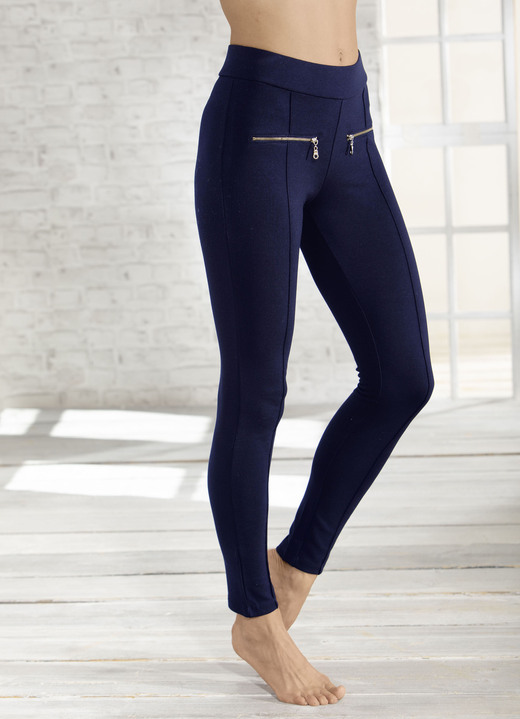 Freizeithosen - Leggings von Laurina Freizeithosen - Leggings von Laurina, in Größe 034 bis 052, in Farbe MARINE