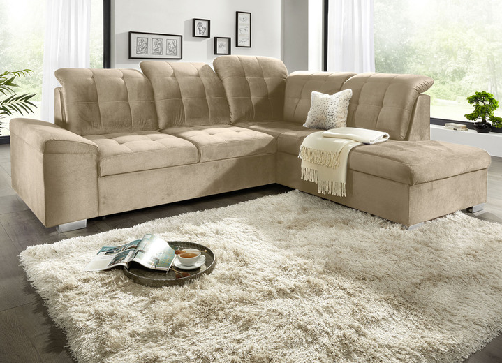 - Polsterecke mit Funktion, in Farbe BEIGE Ansicht 1