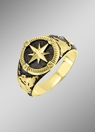 Herrenring aus Gold