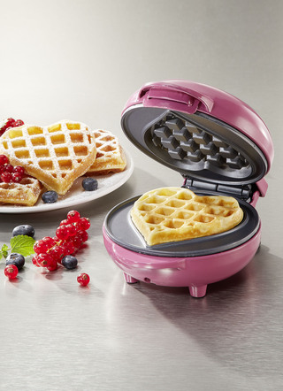 Mini-Waffeleisen mit Antihaftbeschichtung