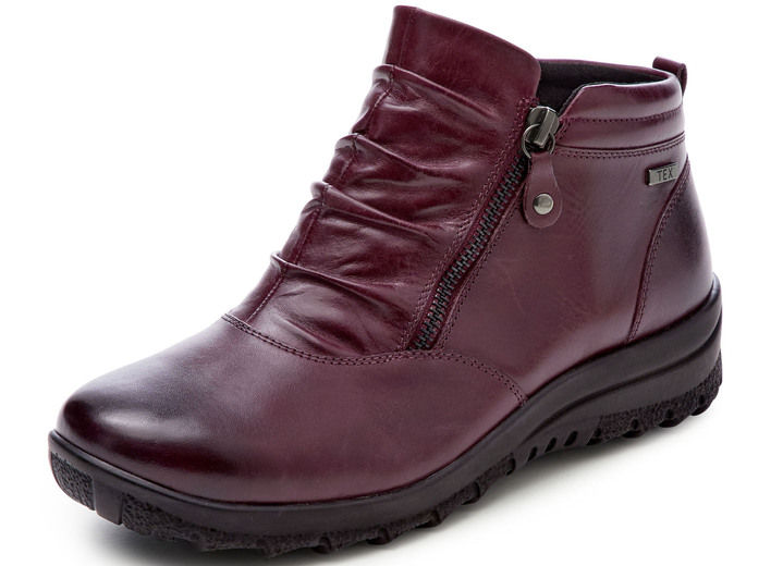 Stiefel & Stiefeletten - ELENA EDEN, gefütterte Damen-Boots, Winterschuhe, Weite H, mit Reißverschluss, in Größe 3 1/2 bis 8, in Farbe BORDEAUX Ansicht 1