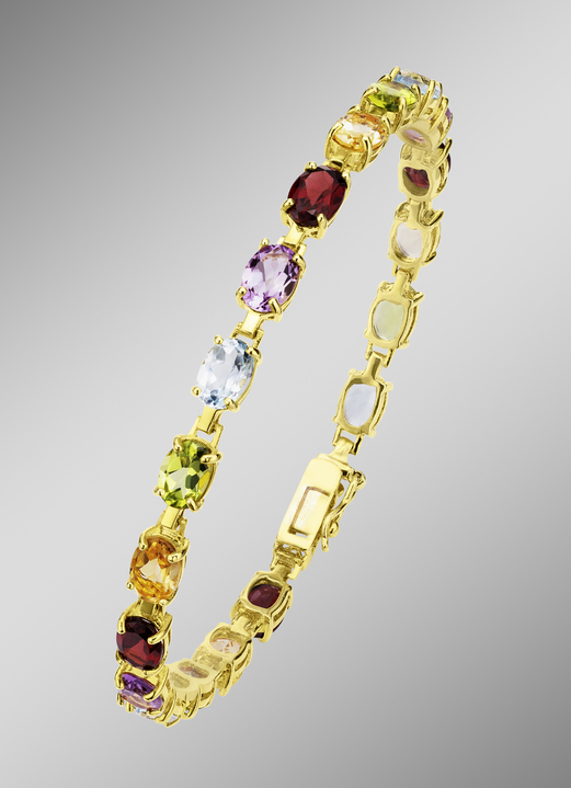 Halsketten & Armbänder - Funkelndes Armband, in Farbe  Ansicht 1