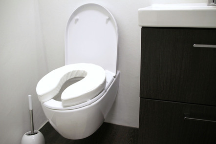 Komfortables WC-Sitzpolster