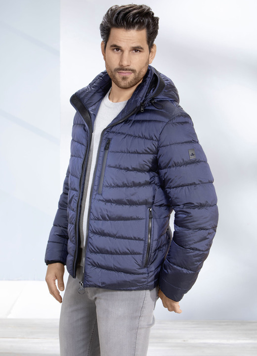 - Steppkurzjacke von „New Canadian“, in Größe 024 bis 064, in Farbe DUNKELBLAU Ansicht 1