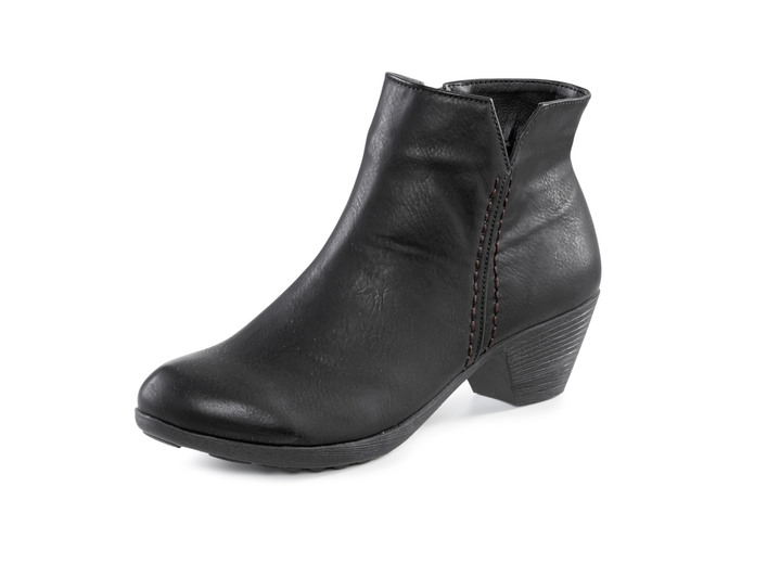 Stiefel & Stiefeletten - Andrea Conti, trendige Damen-Stiefeletten, mit Reißverschluss, in Größe 036 bis 042, in Farbe SCHWARZ Ansicht 1