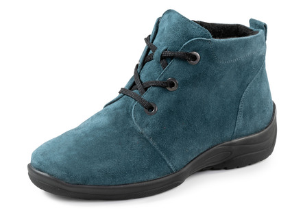 Waldläufer, bequeme Damen-Boots, Weite H, mit herausnehmbarem Fußbett