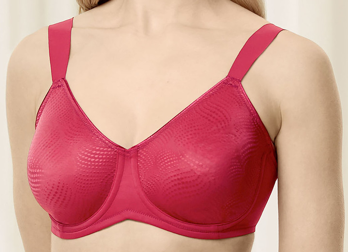 BHs - Triumph-Essential Minimizer Bügel-BH, in Größe 075 bis 095, in Cup G, in Farbe KARMINROT Ansicht 1