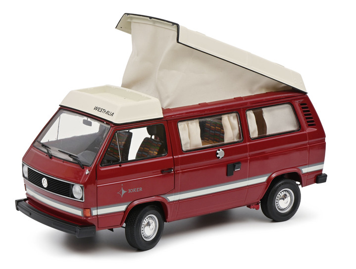 Sammlermodelle - VW T3a Westfalia Camper JOKER, in Farbe ROT