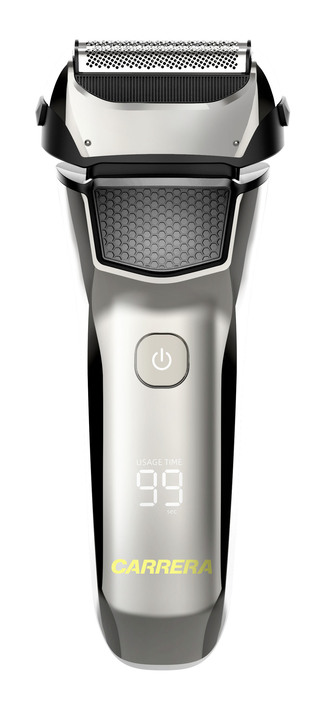 - Carrera Folienrasierer mit LED-Display, in Farbe GRAU-GELB