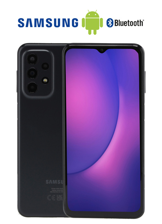 - Samsung Galaxy A23 Smartphone, in Farbe SCHWARZ Ansicht 1