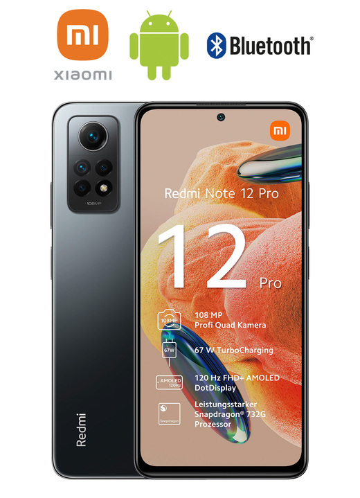 Smartphones & Telefone - Xiaomi 12 Pro Smartphone, in Farbe GRAU Ansicht 1