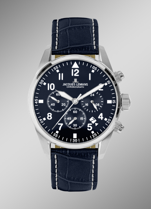 Chronographen - Jacques Lemans 42-2B Herrenuhr, in Farbe  Ansicht 1